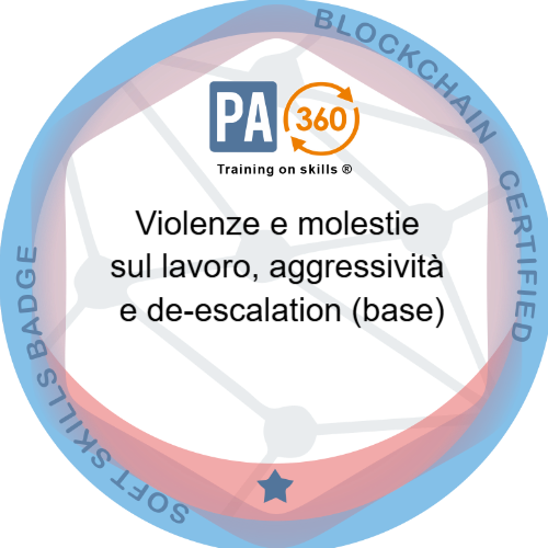 Violenze e molestie sul lavoro, aggressività e de-escalation (base)